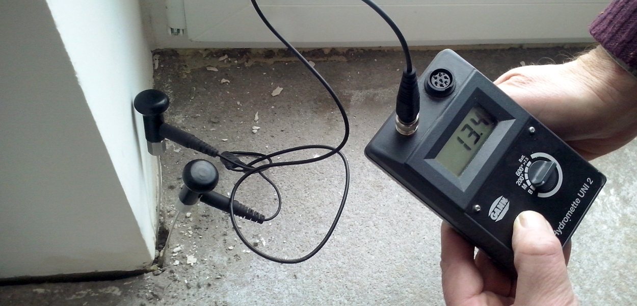 Merjenje vlage z elektrodama M 6